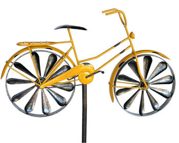 DanDiBo Metall-Fahrrad XL 160 cm Gelb 96101 shabby gelb
