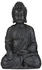 Relaxdays Buddha Figur sitzend Polyresin anthrazit (10025659_709_DE)
