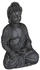 Relaxdays Buddha Figur sitzend Polyresin anthrazit (10025659_709_DE)