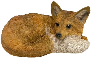 F&D Dekofigur Fuchs liegend 15,5 x 29 x 19 cm