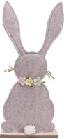 Dekofigur Osterhase 45 Cm Braungrau Osterdeko Hasendeko - Trendline