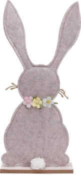 Trend Line Dekofigur Osterhase 45 cm braungrau