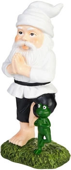 Brubaker Zwerg mit Frosch Yoga 24 cm (88141)
