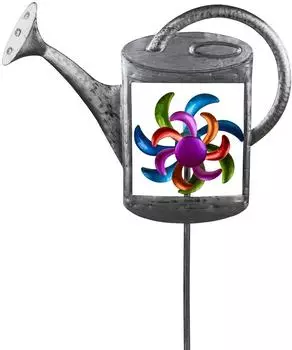 Formano Windrad mit Gießkanne Metall 42 x 130 cm (FM560438)