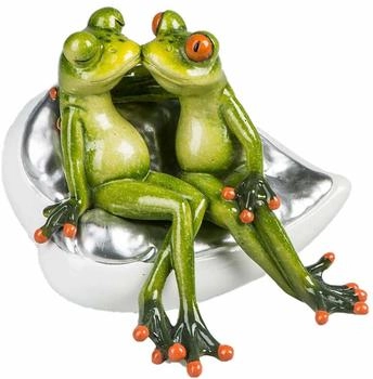 Formano Dekofigur Froschpaar auf Couch grün