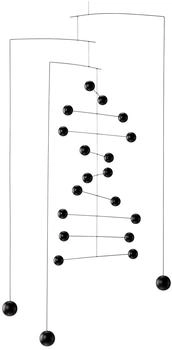Flensted Mobiles Kontrapunkt Mobile, double, schwarz