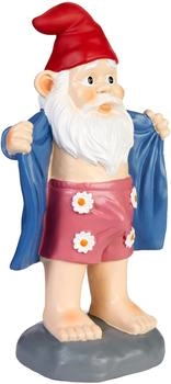 Brubaker Zwerg mit Bademantel und Blümchen Unterhose 24 cm (88143)