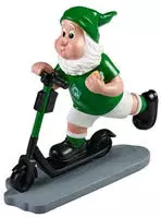 Werder Bremen Gartenzwerg Zwerg ** E-Roller **