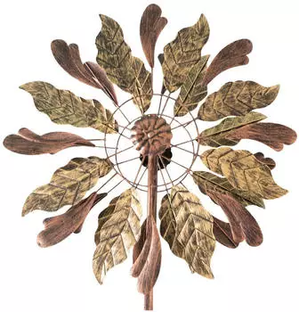 Lemodo Windrad Leaves 2 gegenläufige Propeller 213cm (NA184)