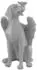 Relaxdays Grabschmuck Hund Engel Figur