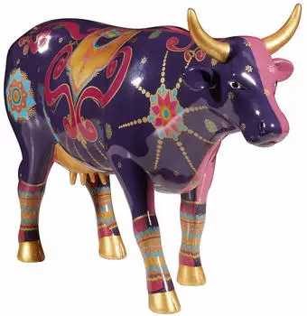 Cowparade New Delhi Kuh Figur Large (46784)