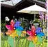Relaxdays Windrad Windspiel bunt, 4er-Set