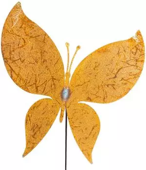 ZGM Rankstab Schmetterling, Rost-Deko (00083)