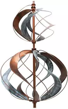 Lemodo Windrad Tulip mit 2 gegenläufigen Rotoren 213 cm