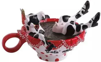 Cowparade Café Ole Kuh-Figur Medium (47793)