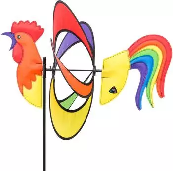 HQ Rooster Wetterfahne Regenbogen 39x97cm (10083725)