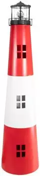 Lemodo Solar Leuchtturm rotierende LED-Beleuchtung 120cm (HL025_R)