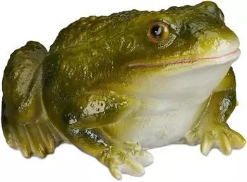 Relaxdays Gartenfigur Frosch, wetterfest, 0,3kg
