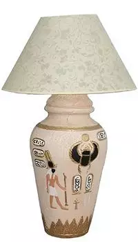 JV Möbel Deko-Figur Skulptur Tischleuchte 52cm (JVM4062292162404)