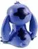 Christmas Inspirations Stitch Gartenfigur sitzend, Ohren unten, Polyresin, 20cm (DN86039)