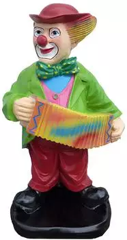 JV Möbel Clown Figur bunt, wetterfest, 65cm (JVM4062292160691)