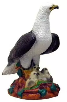 JV Möbel Abstrakte Adler-Statue Gartendeko 46cm (JVM4062292190599)