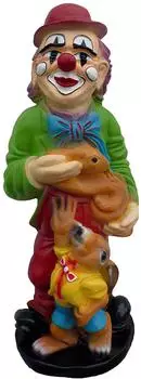 JV Möbel Clown Figur Gartenskulptur 75cm wetterfest (JVM4062292160738)
