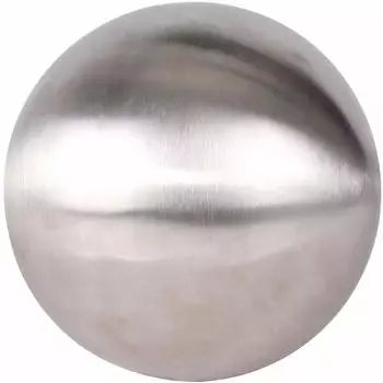 Spetebo Dekokugel Edelstahl matt geb&uuml;rstet 30cm (21623)