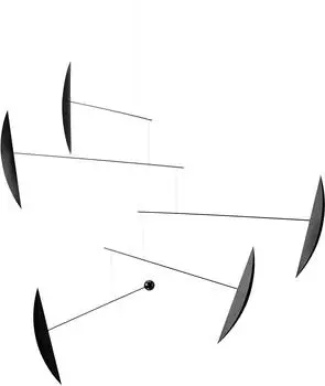 Flensted Mobiles Tango Mobile, schwarz