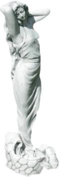 JS-GartenDeko Betonfigur Frau als Wasserspeier H 68 cm JS-GartenDeko Betonfigur Frau als Wasserspeier H 68 cm