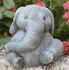 Tiefes-Kunsthandwerk Steinfigur Elefant (groß)