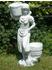 JS-GartenDeko Figur junge Frau mit Pflanztöpfen (H 50 cm)