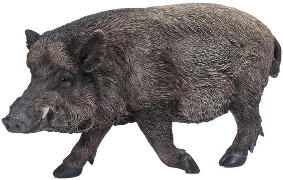 Dehner Polyresin-Wildschwein 59,5x30,5x20cm