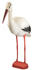 MeinGartenCenter24 Storch Piet rot 81cm