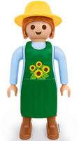 Dekofigur Playmobil&reg; G&auml;rtnerin 62,5 Cm - Lechuza