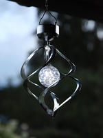 Parforce Traditional Hunting LED Solarleuchte "Solar-Windspiel Roma" LED-Board...