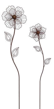Trend Line Gartenstecker Blume 27,5 x 4 x 150 cm (0660458063)