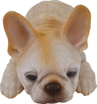 Figurendiscounter Dekofigur Bulldogge-Welpe 7 x 8 x 10 cm (0660353374)