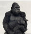 Figurendiscounter Dekofigur Gorilla mit Baby 48 x 43 x 21 cm (0660458458)