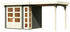 Woodfeeling Kerko 3 mit Schleppdach 240 + 242 x 217 cm
