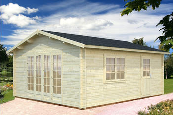 Palmako Irene 23,9 m&sup2; 44mm grau tauchimpr&auml;gniert (102370)