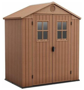 Keter Darwin with front windows Brown 6x4 190 x 122 cm