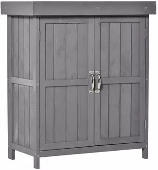 Outsunny Geräteschrank DT 74 x 43 x 88cm grau