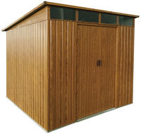 Ger&auml;tehaus 'l&uuml;beck 89', Holzoptik, 5,98 M2 - Pergart
