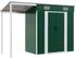 vidaXL Gartenhaus mit Schleppdach 277 x 107 x 181 cm Stahl