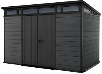 Keter Cortina Gartenhaus 342 x 218 x 226 cm Kunststoff grau
