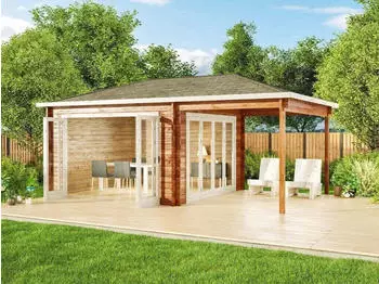 Alpholz Sunshine 598 x 370 cm Naturbelassen (L1.1.00352.0)