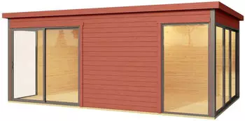 Lasita Domeo 3 anthrazit/schwedenrot 508x321 cm