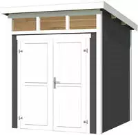LASITA MAJA Gartenhaus "Kibo 1" Blockbohlenhaus 28mm