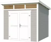 LASITA MAJA Gartenhaus "Kibo 3" Blockbohlenhaus 28mm